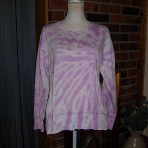 Jaclyn Intimates Tie Dye Lounge Top L